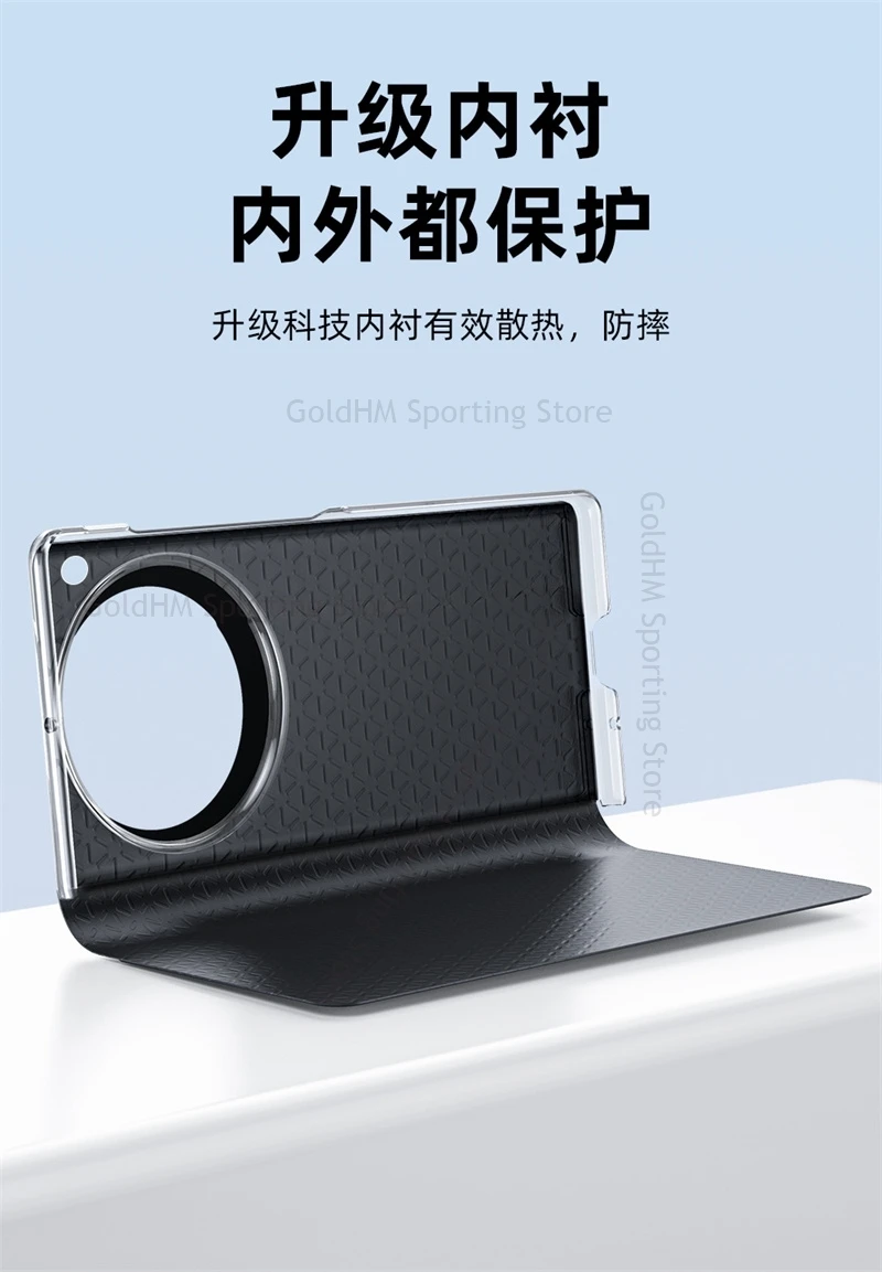 For Honor Magic V6 V5 Smart Sleeping View Windows Leather Phone Case For Honor Magic Vs3 Vs2 Full Protector Flip Kickstand Cover