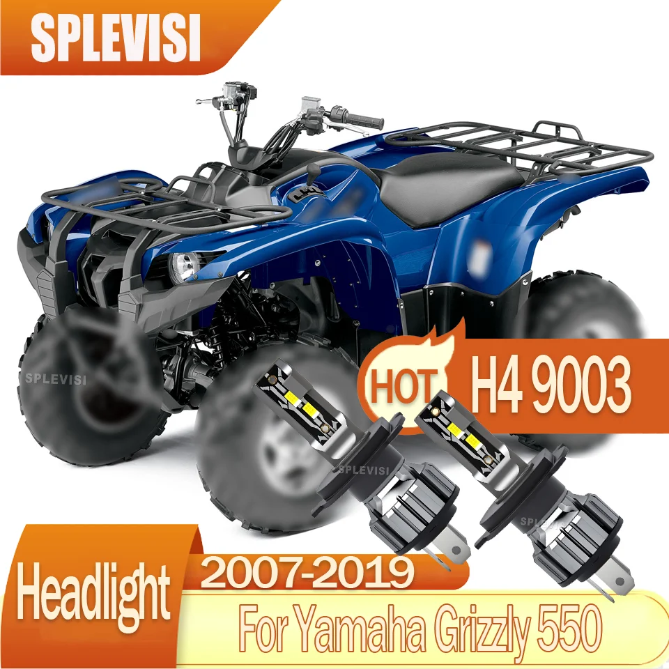 

Better Night Signal Visibility h4 led motorcycle headlight For Yamaha Grizzly 550 2007 2008 2009 2010 2011 2012 2013 2014-2019