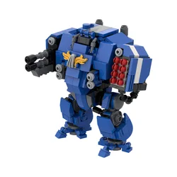 MOC 40K Mecha Game Ballistus Dreadnought Robot Building Block Model High-Tech Mecha Battle Robot Bricks Zabawki Prezenty urodzinowe dla dzieci