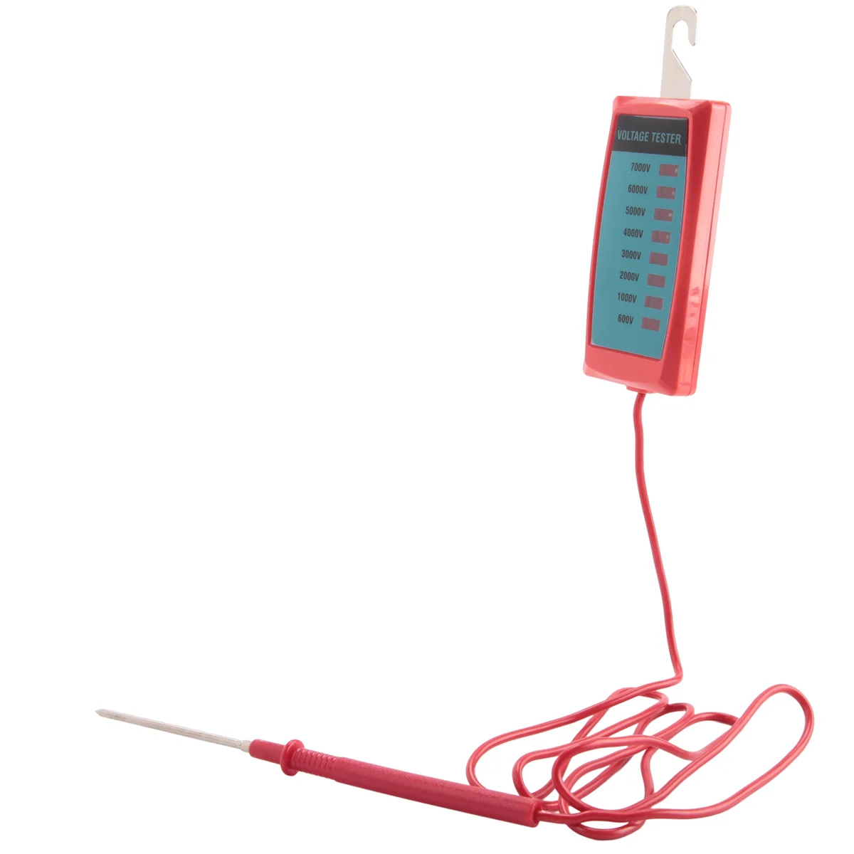 GK503B penguji voltase pagar elektrik, penguji tegangan pagar 600V hingga 700V tanpa penguji voltase baterai dengan lampu-merah