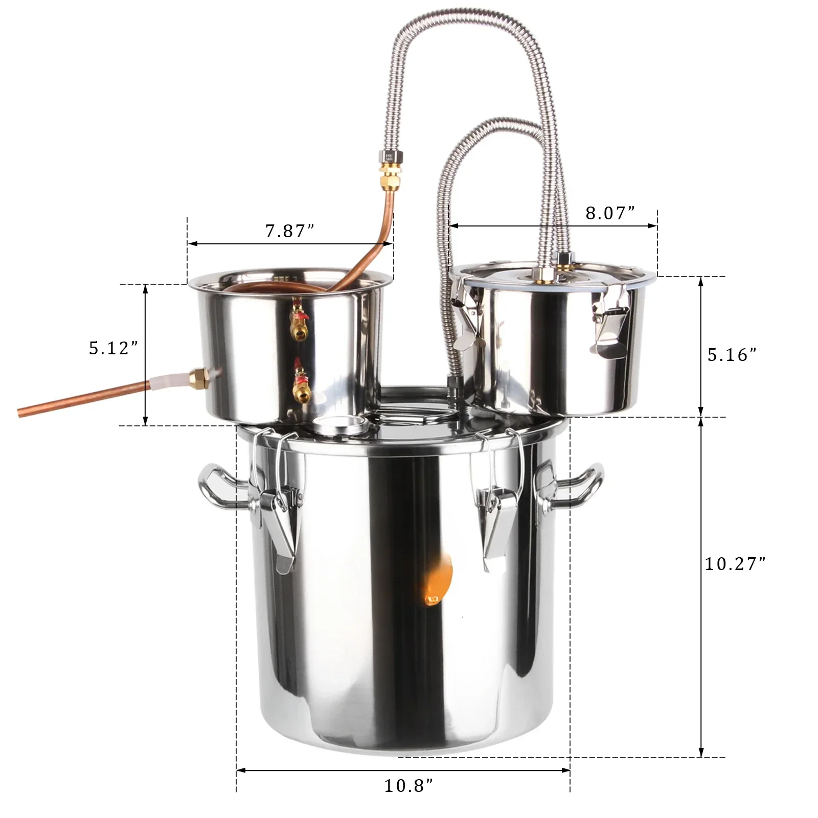 12l Small Distiller Vodka Alcohol Wine Making Machine For Sale