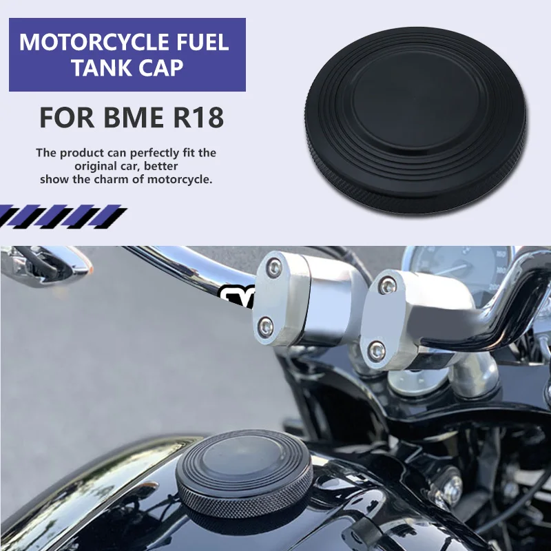 

Motorcycle Gas Tank Oil Cover Aluminum Fuel Cap for BMW R18 2020-2021 Motorcycle Accessories Tapa Del Tanque De Aceite