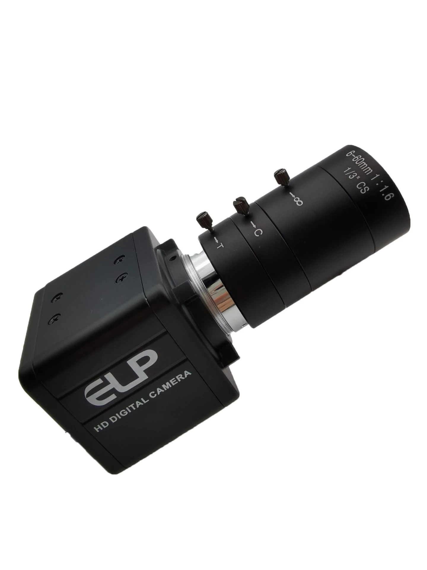 ELP 210FPSグローバルシャッターUSBカメラ、バリフォーカルCSレンズ