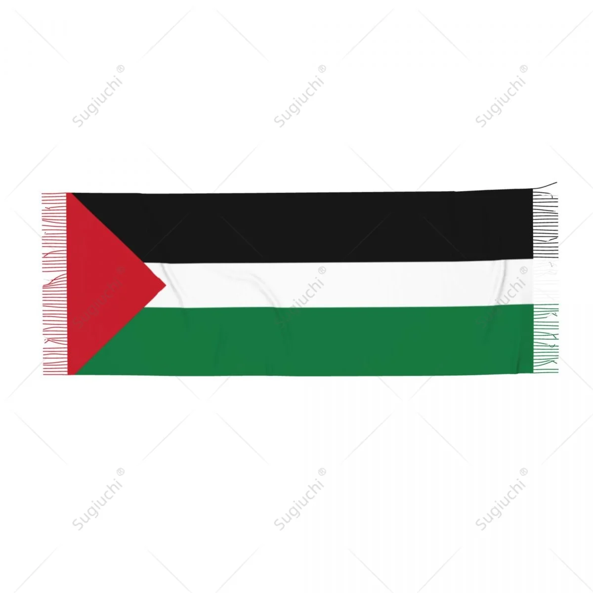 Palestine Flag Scarf Pashmina Warm Scarves Shawl Wrap Hijab Spring Winter Multifunction Unisex