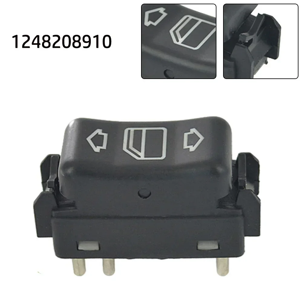 Car Electric Single Glass Control Switch Button 1248208910,1248209310 For MERCEDES CABRIOLET (A124) 300 CE-24 (124.061) 92-1993