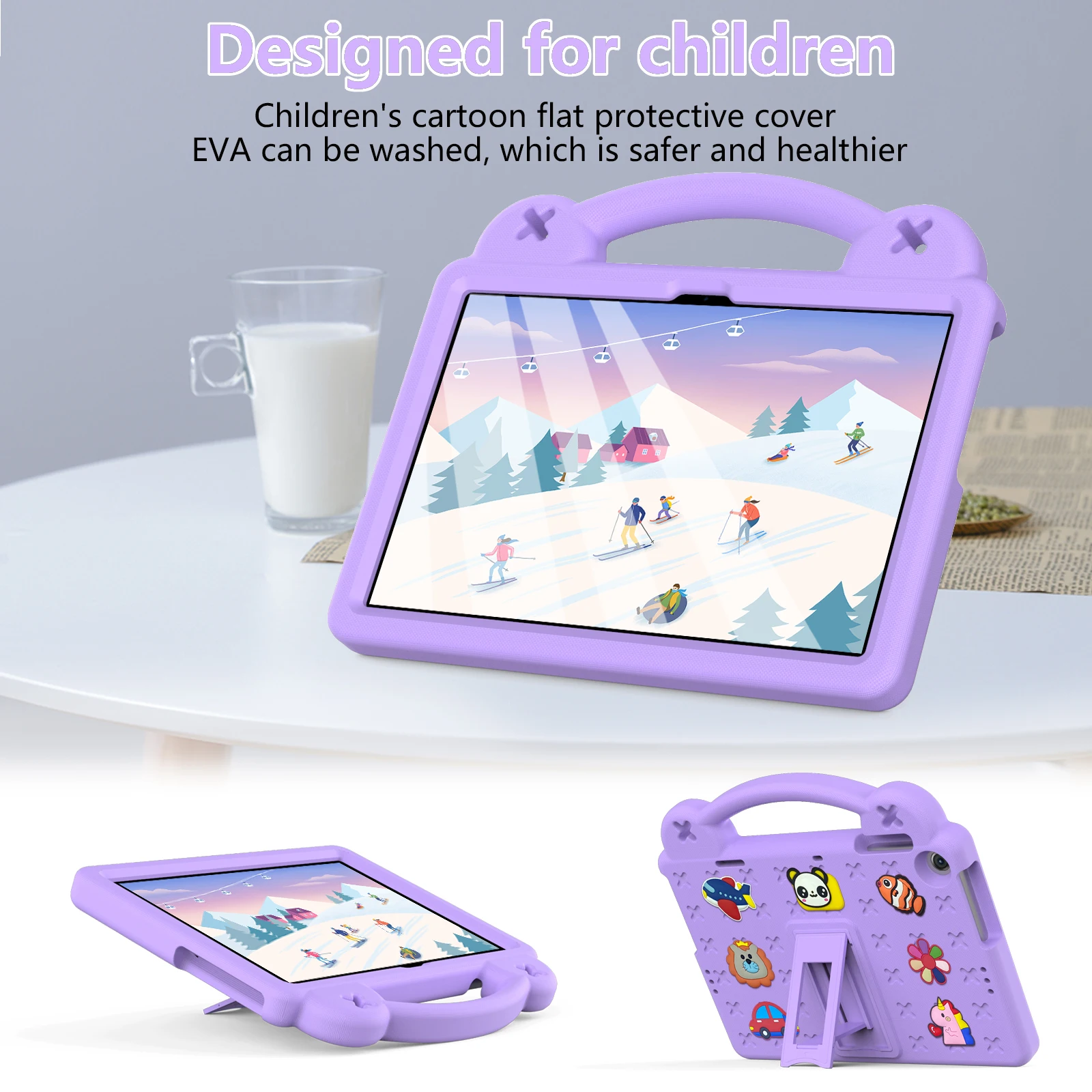 Custodia in EVA Bear per Huawei MatePad SE 10.4 10.1 Pro 10.8 12.6 T 10 10s Kids Capa Cover per MediaPad T5 10.1 M6 8.4 M5 Lite 8