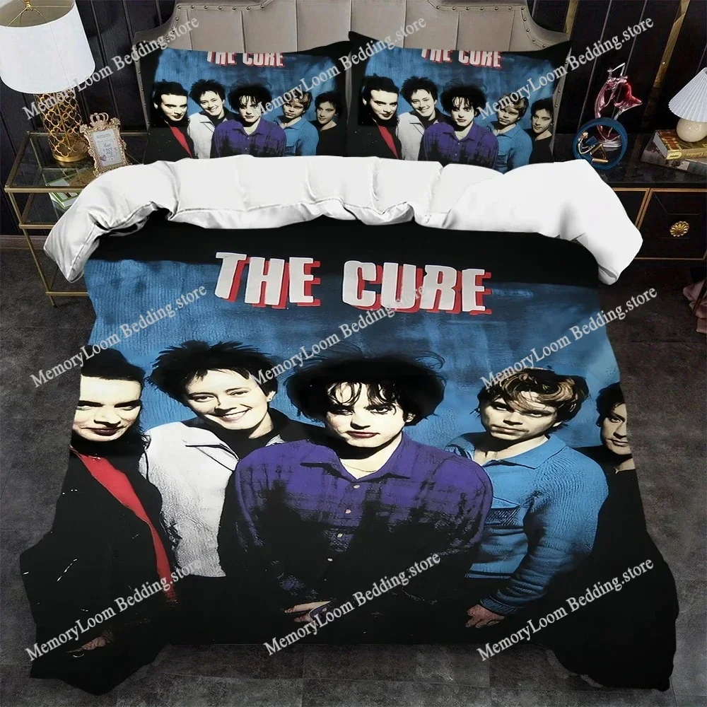 Rock Band The C-Cure-S Duvet Cover Set Home Style Bedding Soft Laundry Cotton Bed Four Seasons Student Dormitory Home Textile963