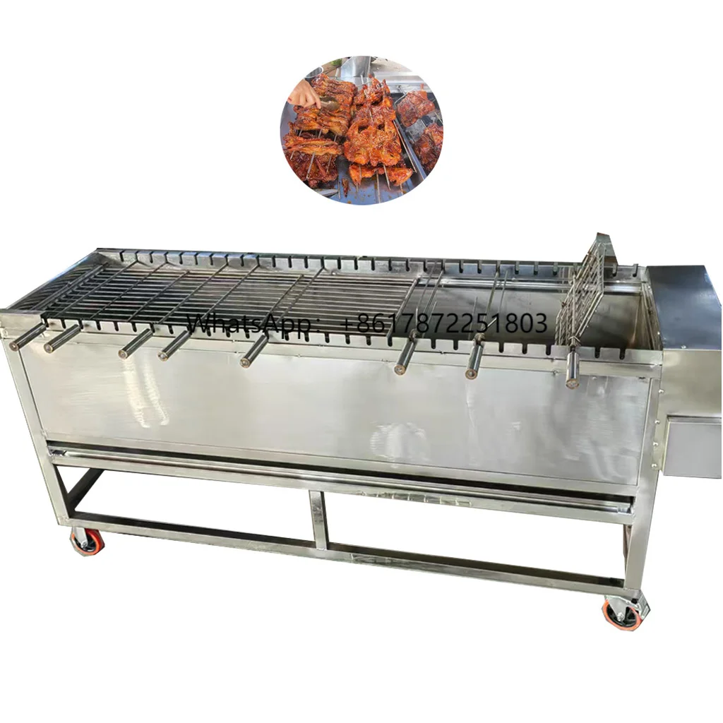

Professional Manufacturer Outdoor Portable Charcoal Chicken Rotisserie Wood Charcoal Chicken Grill Machine BBQ Grill