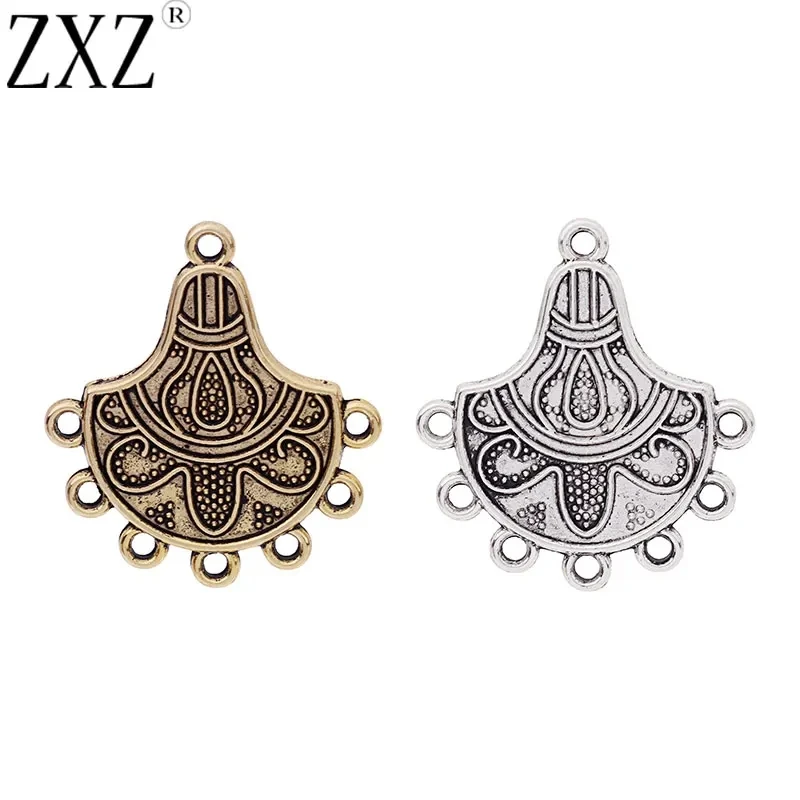 10pcs Mix Earring Chandelier Connectors Charms Pendants For Necklace Jewelry DIY Making Craft Finding Accessories