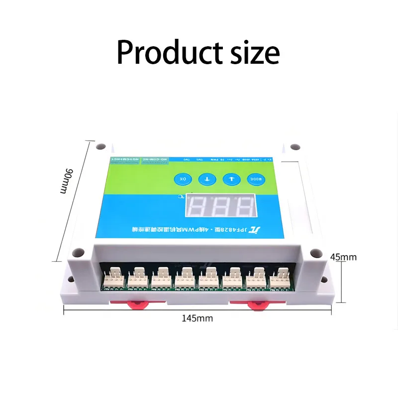 DC 12V 24V 48v PWM Fan DC fan Speed Controller PLC temperature control EC fan governor speed regulation Intelligent control