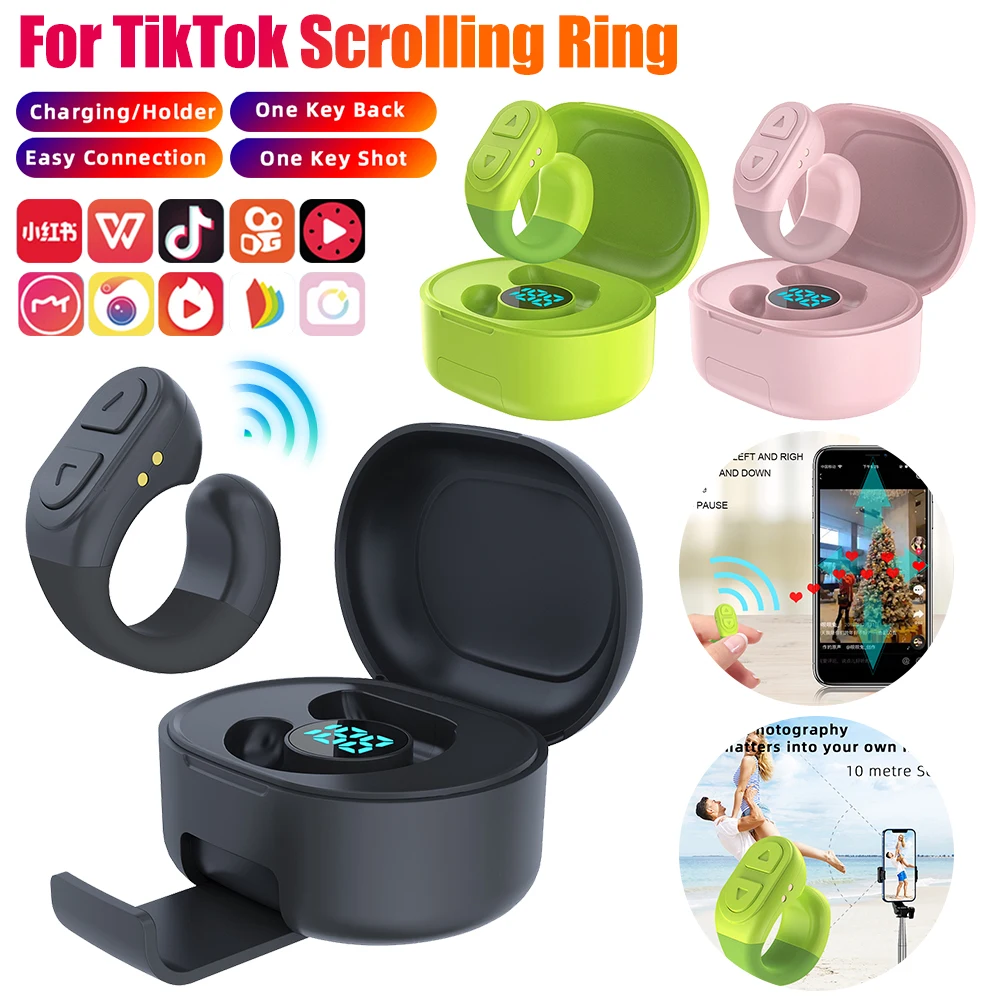 Scroll Ring for Android: The Ultimate Hands-Free Control for TikTok, Kindle, and More