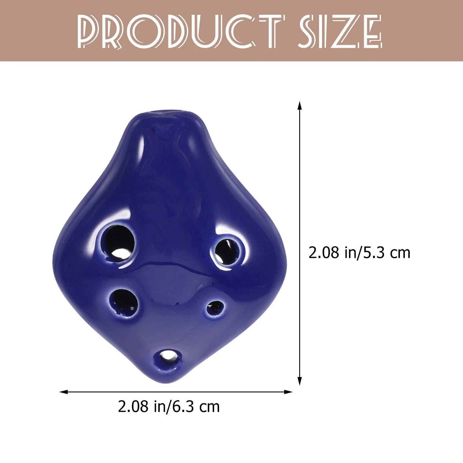 6 فتحات صغيرة من السيراميك الأكرينا آلة موسيقية محمولة المبتدئين الأكرينا لأداة الموسيقى الكبار