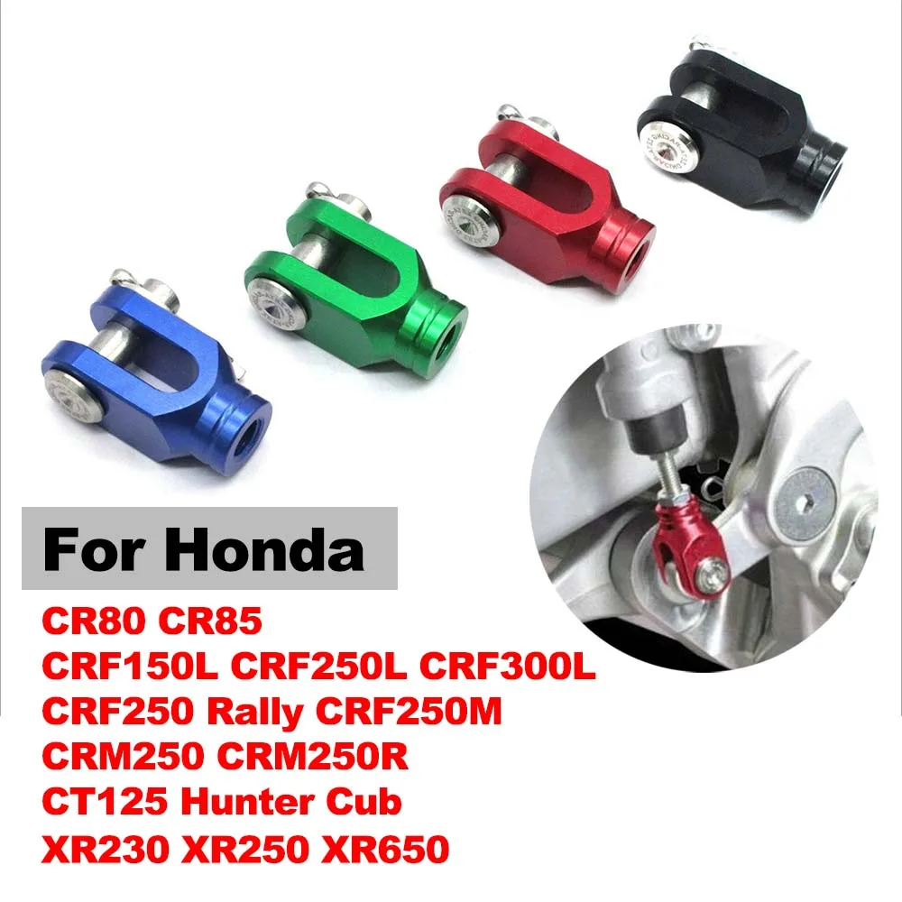 

Brake Aluminum Head For Honda CR80 CR85 CRF150L CRF250L CRF250M CRM250R CT125 Hunter Cub XR230 XR250 Rear Brake Lever Clevis