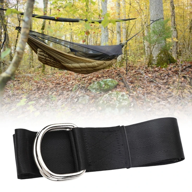 

Tear Resistant Outdoor Hammock Straps Reinforced Safety With Adjustable Length Suitable For Secure Swing And Easy Setups