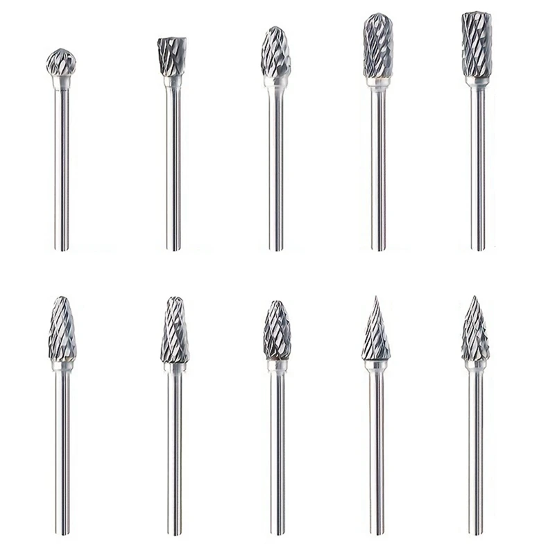 

Tungsten Carbide Router Drill Bit Set, Including 10 Router Drill Bits, Suitable For Metal Welding, Concrete