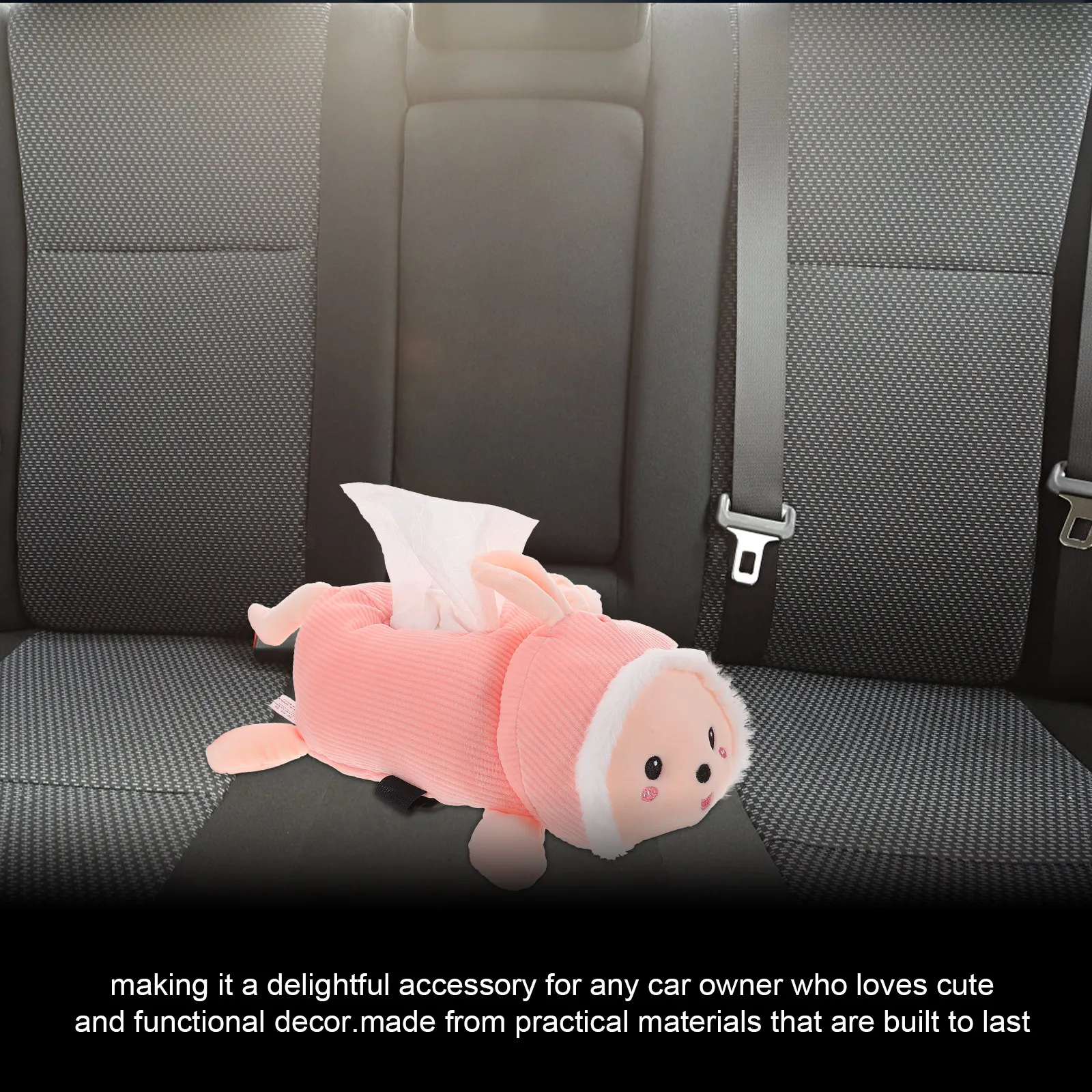 Interior Design Type - Car Tissue Box Creative Cartoon Design