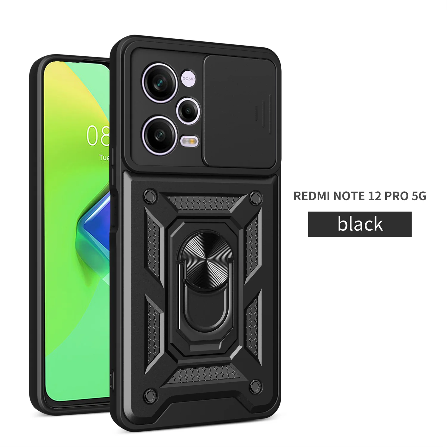 Rüstung Fall Xiaomi Redmi Hinweis 12 Pro 5G Magnetische Halter Ring Abdeckung Für Xiaomi Redmi Hinweis 12 Pro POCO X5 pro 5G Kamera Stoßfest