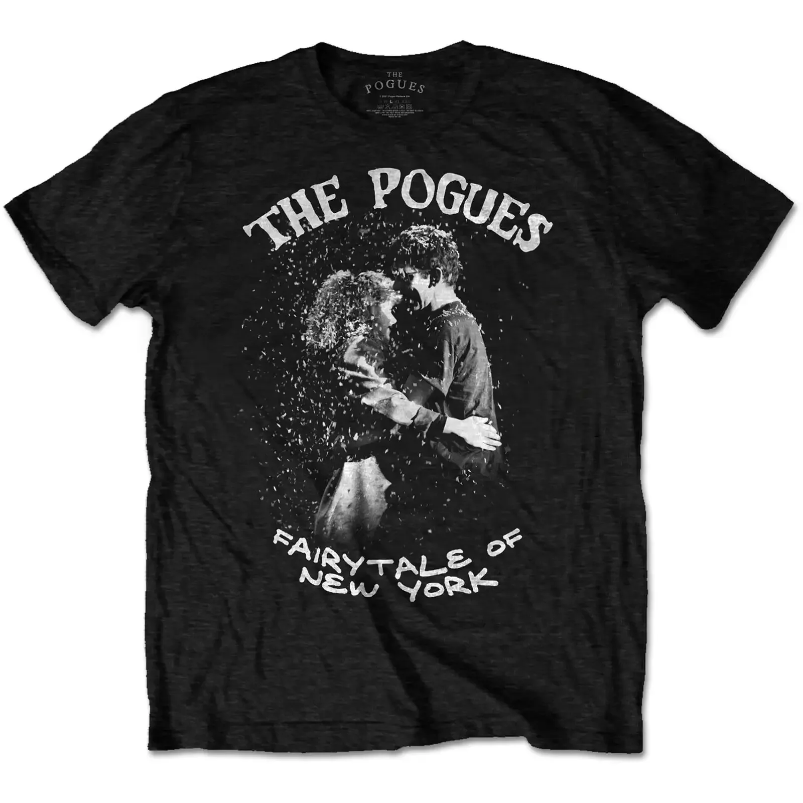The Pogues Fairy Tale Of New York T Shirt A Rock Off Officially Licensed Product Adult Sizes
