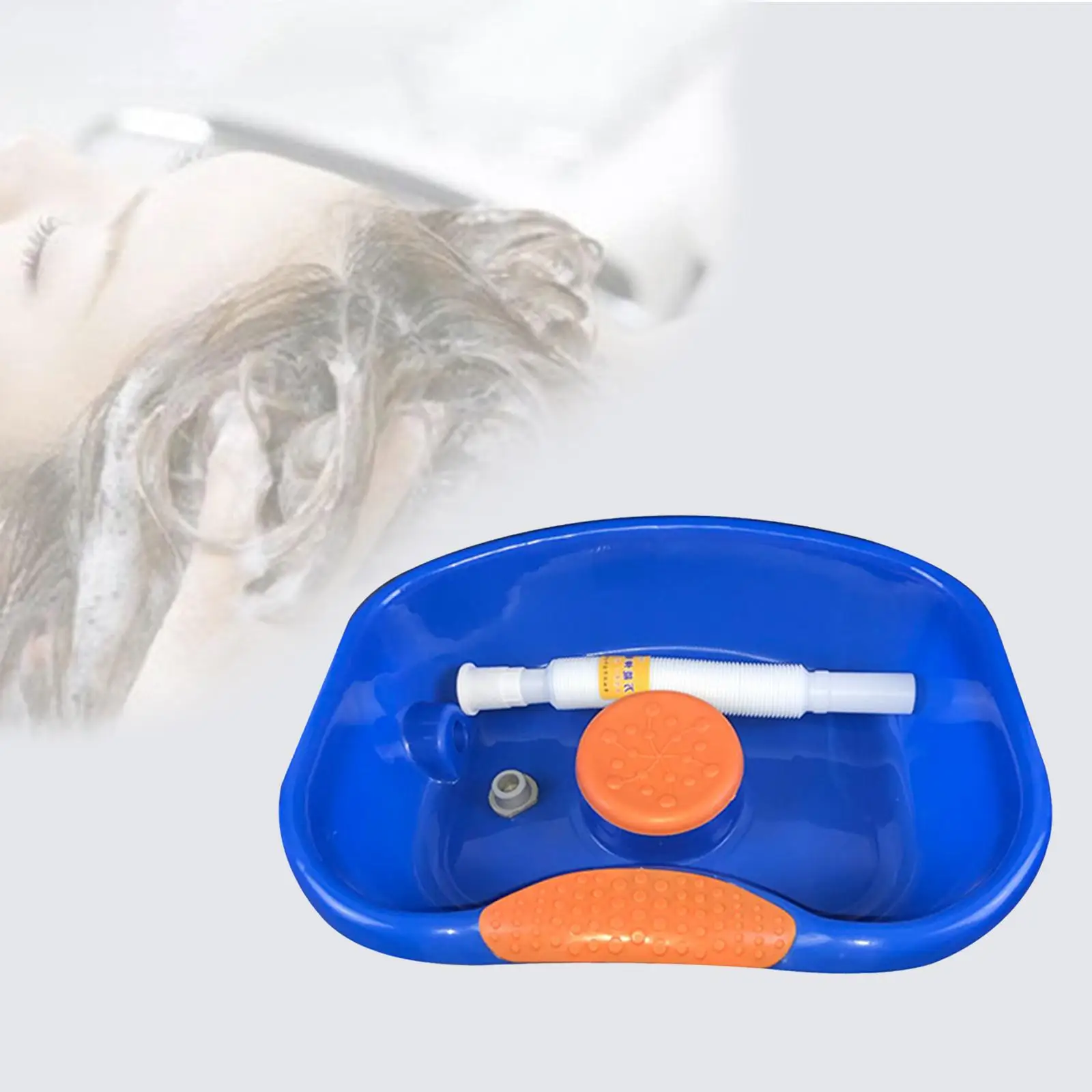 Bed Shampoo Basin Hair Washing Basin Sink Wash Bowl for Home Salon, Easy to Use
