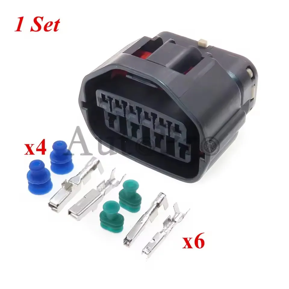 1Set 10Pin Auto Connector MG641299-5 MG631289-7 Wire Harness Plug With Pin 7283-8700-30 7157-4609-80