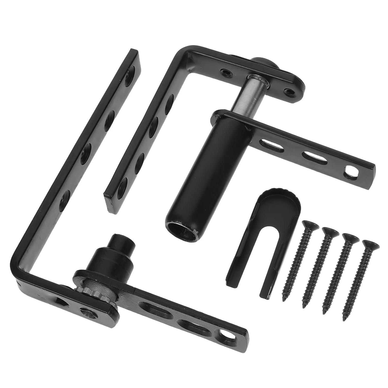 

1 Set Self-Closing Hinges Stainless Steel Heavy Duty Swinging Gravity Hinge Auto Close Door Hardware For Home Use Door