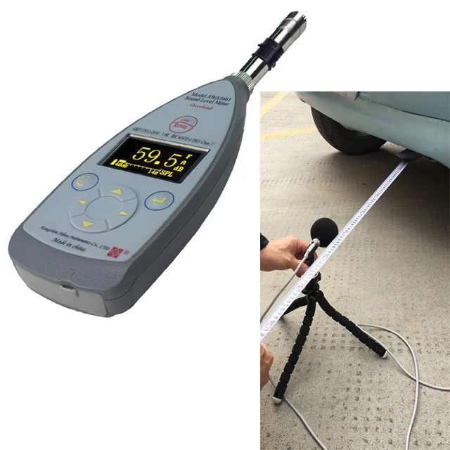 Frequency Range 20Hz~12.5kHz AWA 5636-4 long term environmental noise measurement USB sound noise pressure meter type Class 2