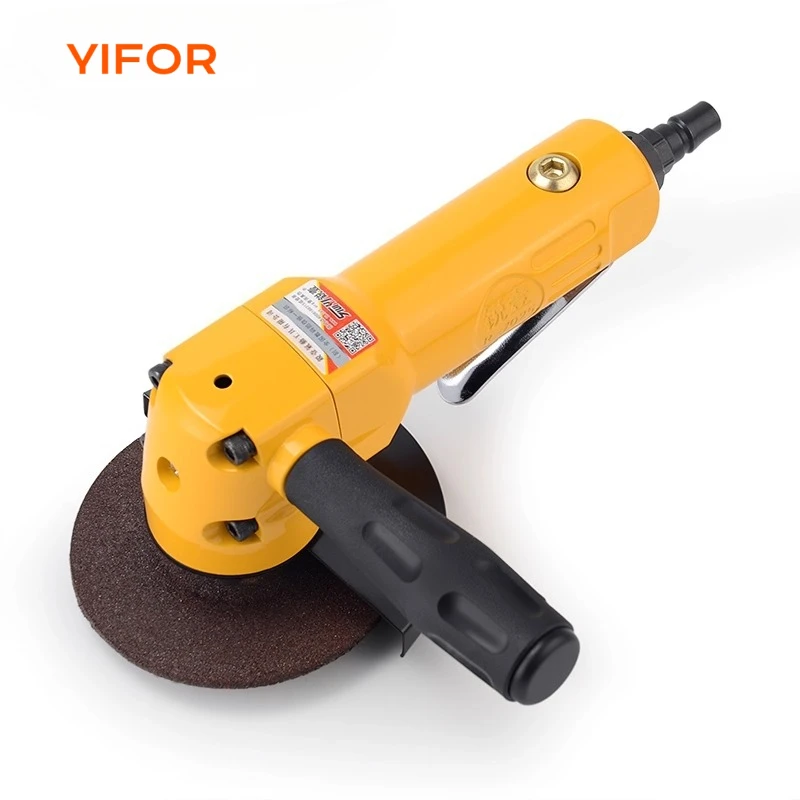 เครื่องเจียรลมอุตสาหกรรมขนาด 4 นิ้ว สำหรับงานก่อสร้างโลหะ ตัดและขัดกระจก หินอ่อน ไม้ เครื่องขัด