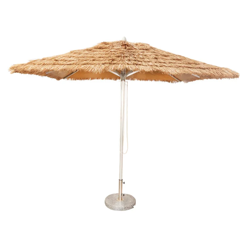 

Outdoor thatched umbrella beach camping style courtyard straw umbrella garden anti-diameter 5 banana