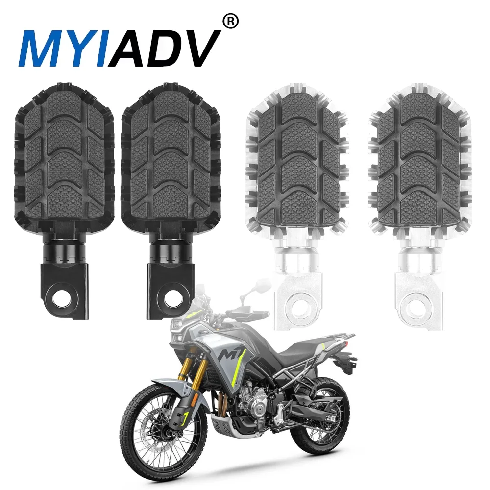 

Motorcycle Foot Pegs Adjustable Rotatable Footrest Footpeg Accessories For CFMOTO CF MOTO 450MT MT450 MT 450 MT 2021-2025