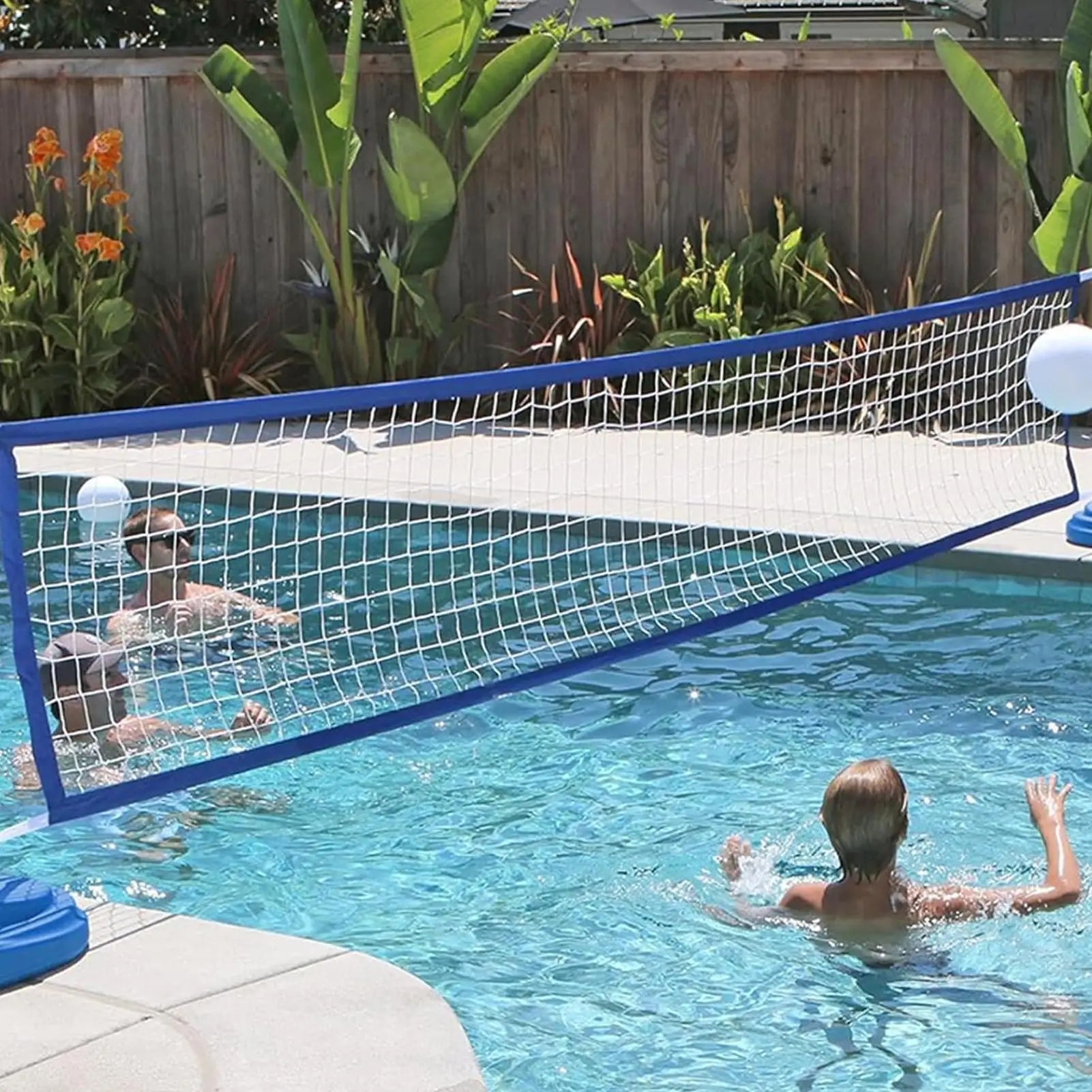

Volleyball Net For Pool Portable Water Volleyball Net For Lake Hot Weather Aquatic Sports Replacement Accessories For Youth