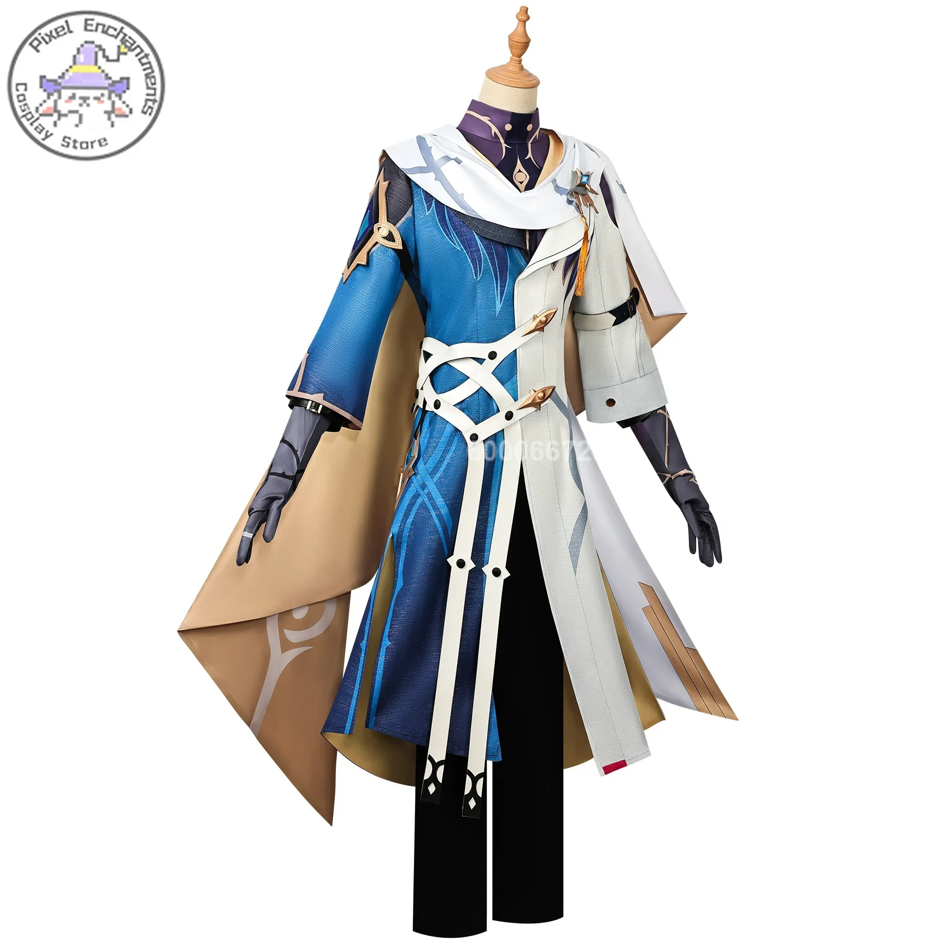 New Skins Sunday Honkai:Star Rail Game Cosplay Costume Men Sunday Role play Wig Props Accessories Headdress Christmas Outfits