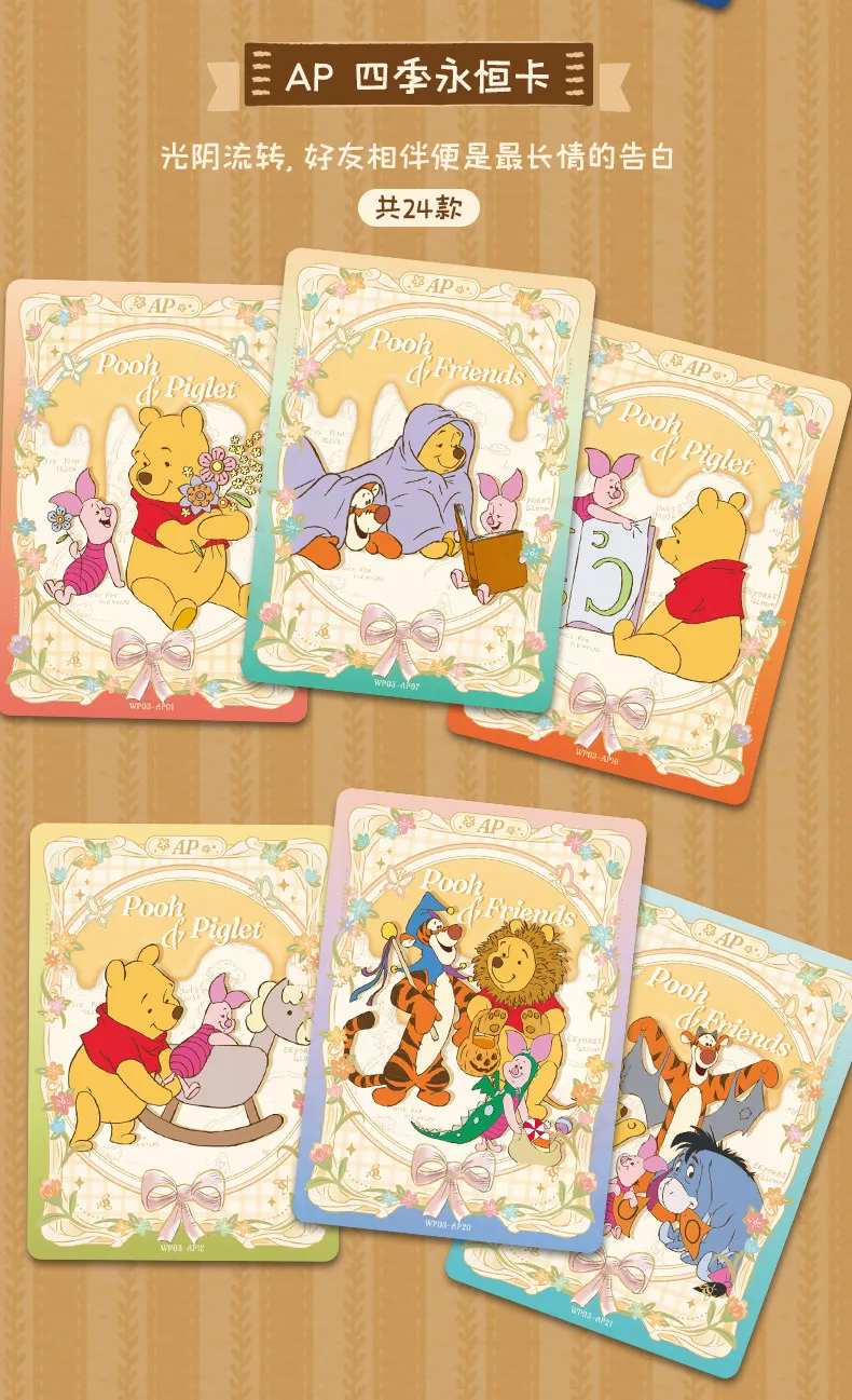 2026 New Card.Fun Disney Winnie The Pooh 100th Anniversary