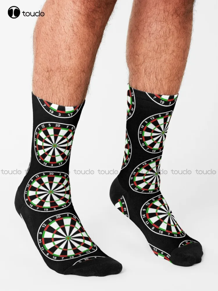 Darts - Human Dartboard Socks Socks For Women Personalized Custom 360° Digital Print Gift Harajuku Unisex Adult Teen Youth Socks