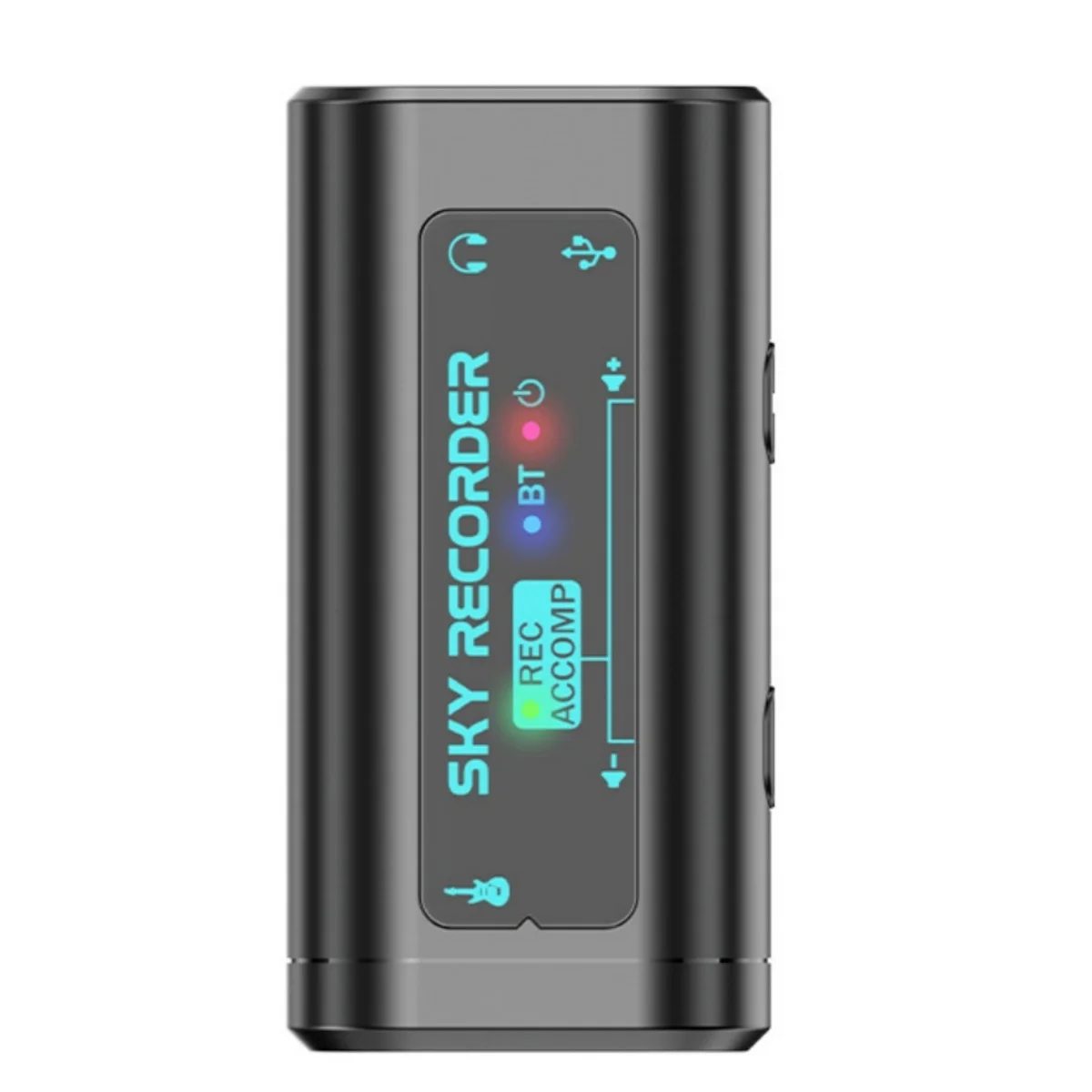 Jamjum SKY RECORDER Portable Sound Card USB-C Guitar Audio Interface for Recording Live Streaming