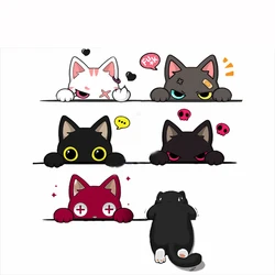 Funny Pet Car Stickers Climbing Cats Animal Styling Decoration Auto Body Creative Decals Decor Motorcycle Accessories