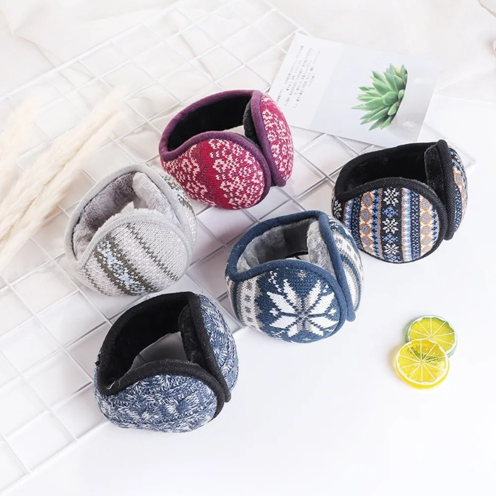 

Вязаные теплые утолщенные бархатные наушники, складные утолщенные зимние наушники, термоветрозащитные грелки для ушей, велосипедные лыжные мероприятия