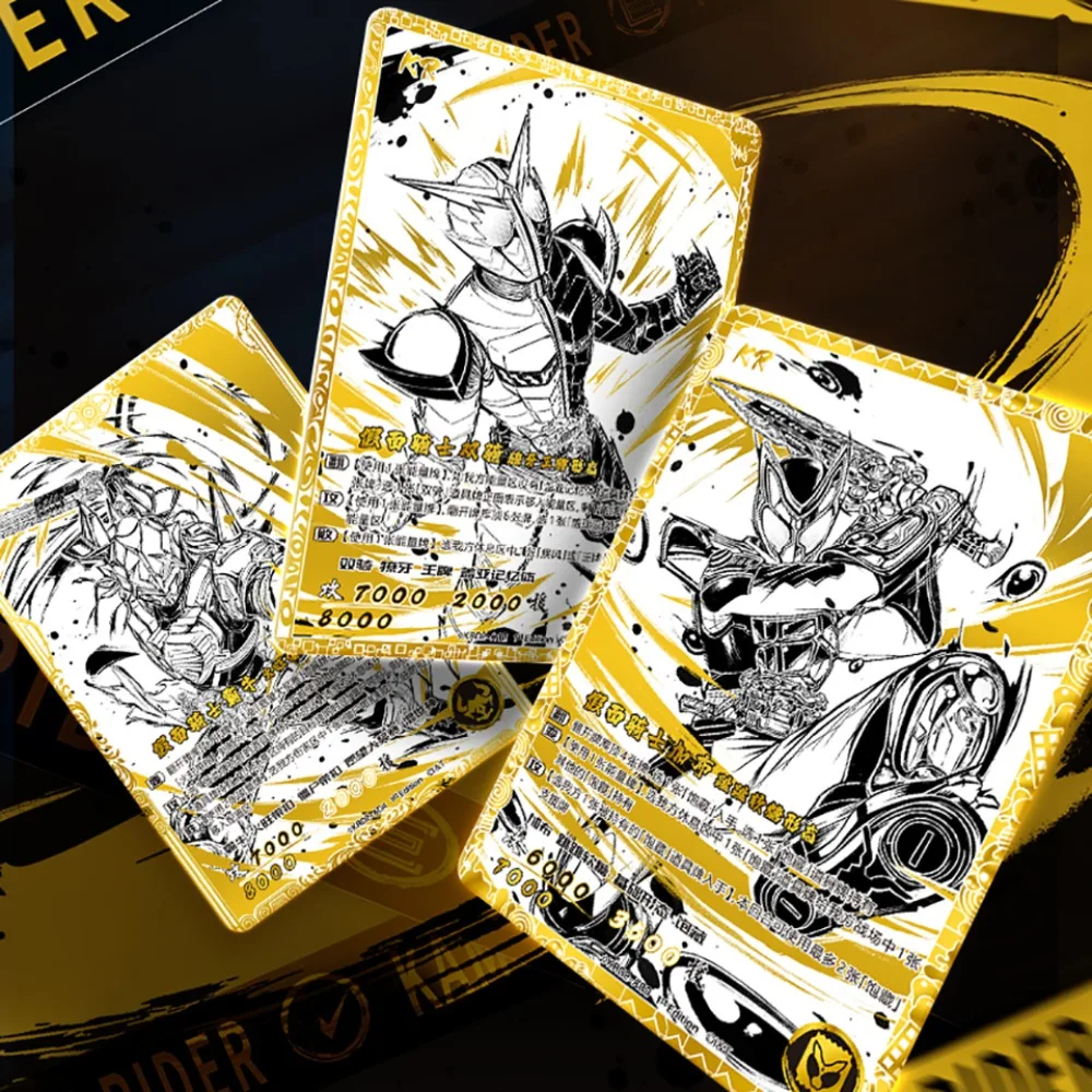 Tarjetas de colección originales Kayou Kamen Rider, serie Hero Battle, edición mejorada competitiva, tarjetas de colección, regalos para seguidores