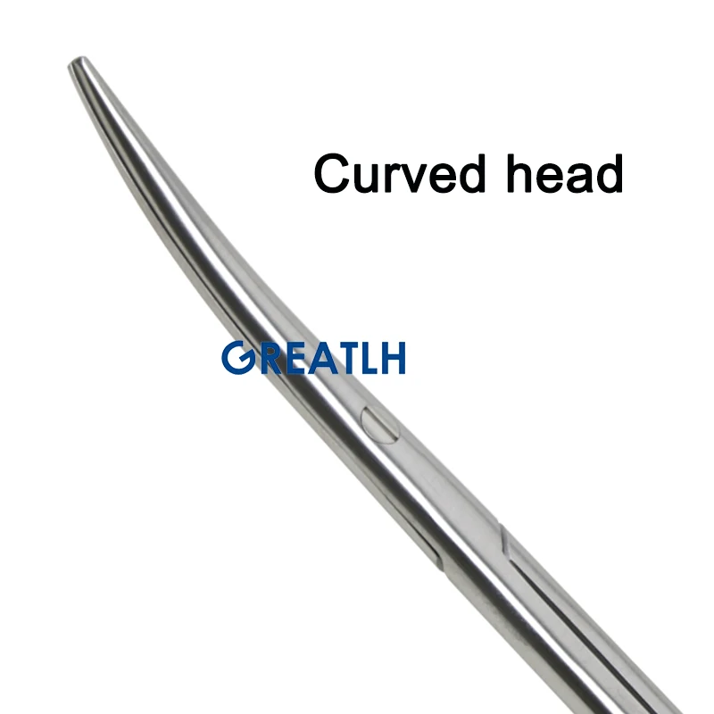 GREATLH 140-220mm Gold Handle Scissors Cutting Tonsil Non-damaged Vocal Cord Cutter Scissors Medical Pet Veterinary Instrument - Image 3