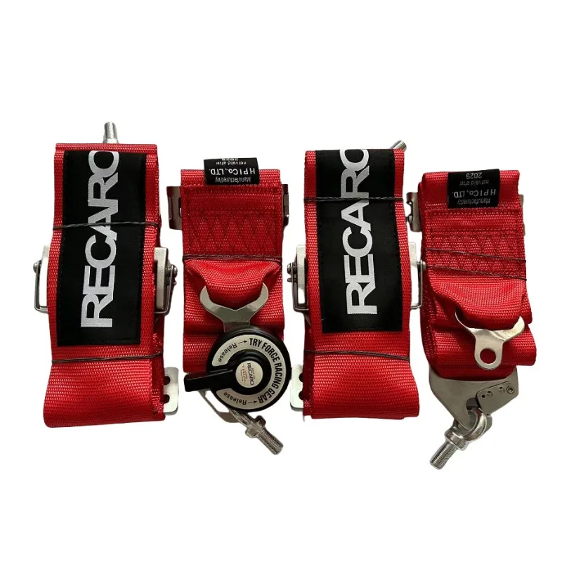 Ceinture de sécurité à 4 points modifiée pour course automobile