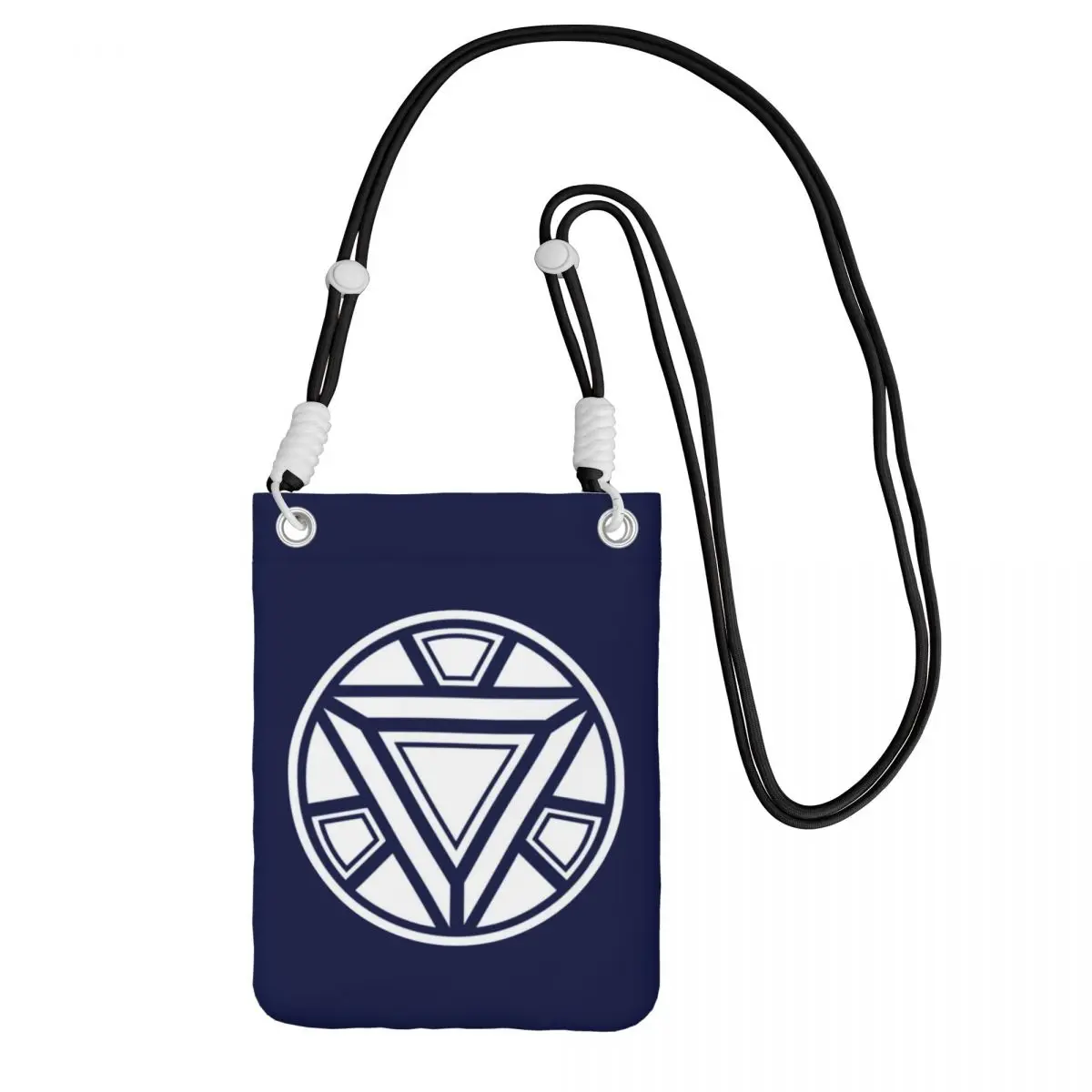 

Custom Fashion Iron Man Mobile Phone Bag Travel Hiking Men Women Superhero Small Crossbody Purse Smart Phone Wallet With Strap