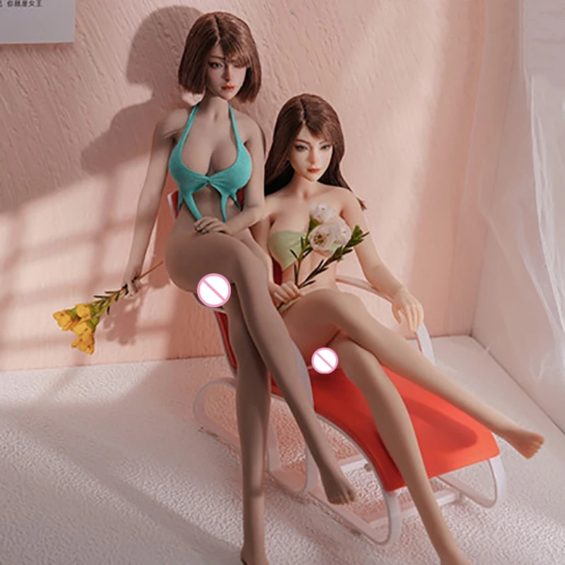 High Quality Female Sexy Silicone Doll 6/1 Adult Sex Doll Jelly Chest Realistic Doll Vagina Pussy Anus Big Buttocks