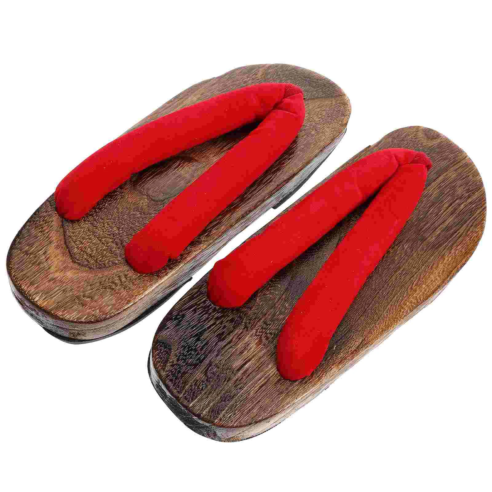 Clogs Slippers Men's Shoes Platform Heels Japanese Style Sandals Creative Male Summer Women's