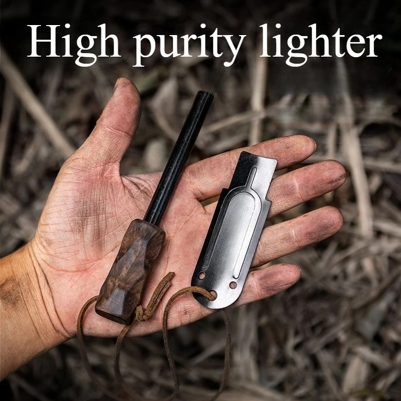 

Outdoor Ignition Stick High-purity Solid Magnesium Stick Camping Survival Equipment Waterproof Magnesium Block