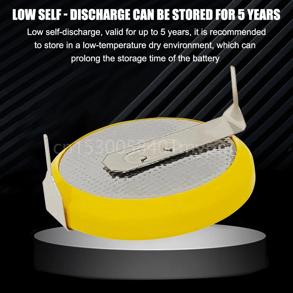 50PCS Dewtox CR2032แบตเตอรี่ลิเธียมลิเธียม3V แนวนอน Solder Pin แบตเตอรี่สำหรับ Metronome แบตเตอรี่สำหรับเครื่องดนตรี