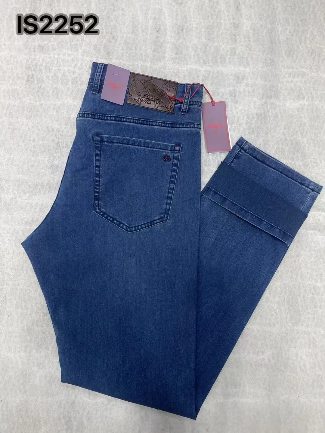 

BLLIYOSS BILLIONAIRE New Spring/Summer Thin Material Collection Jeans Casual Embroidery Quality size 30-42 Long Pants Old money