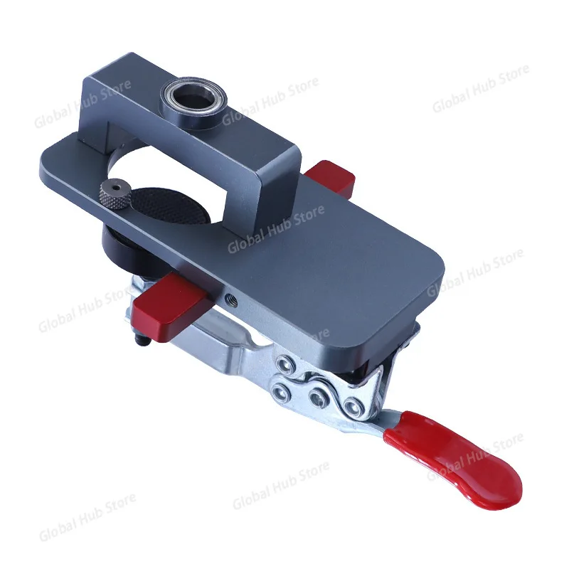 

35mm Hinge Boring Jig Woodworking Hole Drilling Guide Locator With Fixture Aluminum Hole Opener Template For Cabinet Door Hinge