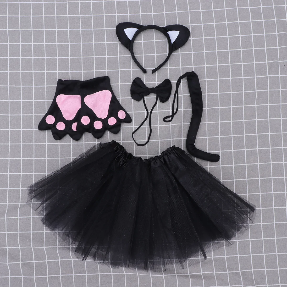 5 Pcs Prom Child Dreses Girls Headbands Kids Cat Costume Accessories Cosplay Decors Supplies