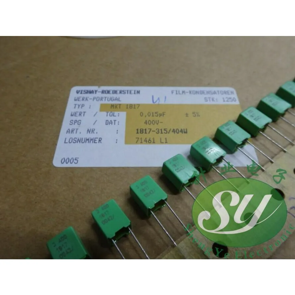 

10PCS ERO MKT1817 0.015uf/400V 15nf 153 Brand New 5mm Film Capacitor