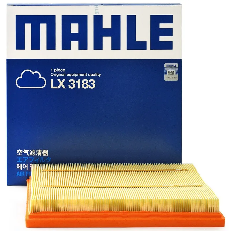 MAHLE LX3183 Air Filter For OPEL Astra H Astra H GTC TwinTop 2009-2015 CHEVROLET Cruze 1.6L 1.8L 13272717 835056 MANN C26106