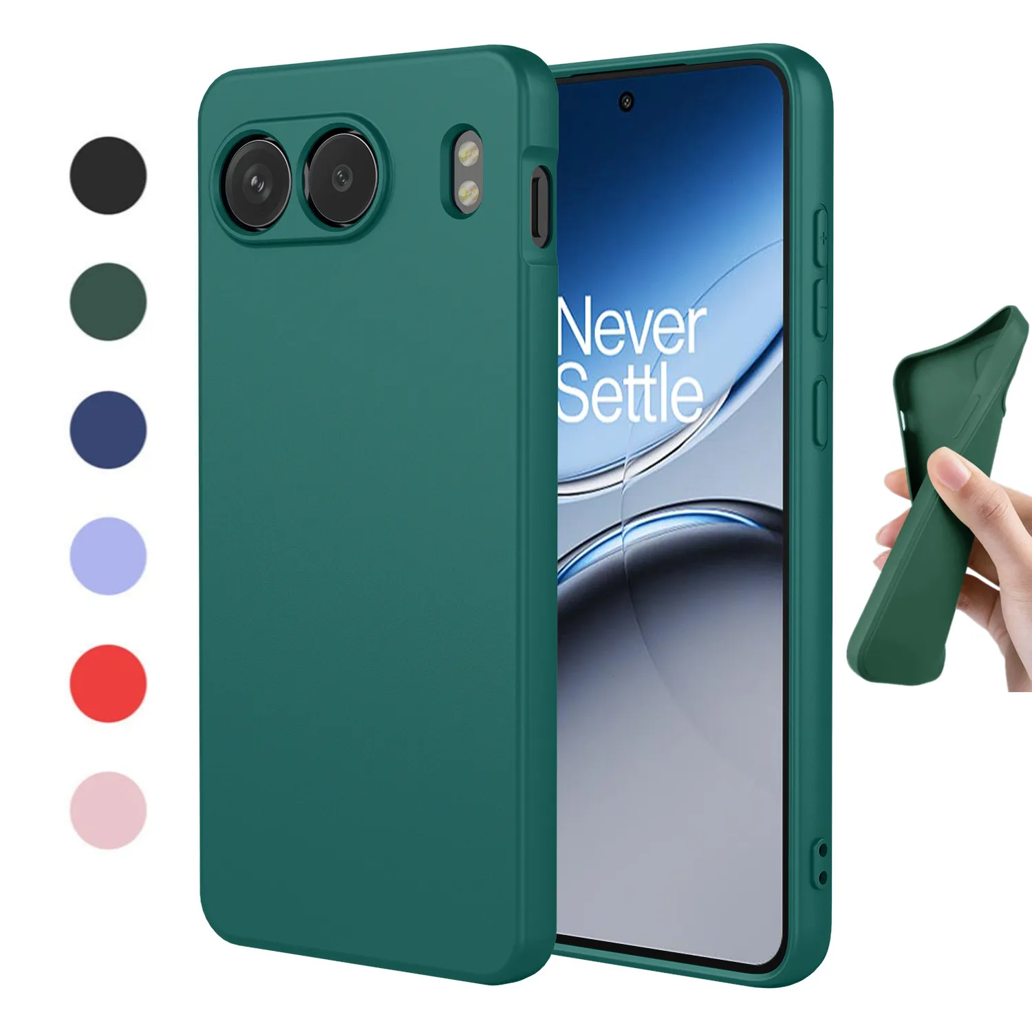 유연한 액체 실리콘 TPU 케이스, OnePlus Nord 4 5g CE4 Lite N30 SE N300 2T CE 3 보호 커버, 쉘 Coque Capa Fundas